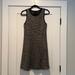 J. Crew Dresses | J. Crew Black & Gray Boucle Sleeveless Suiting Flare Dress Size 6 | Color: Black/Gray | Size: 6