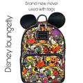 Disney Bags | Disney Loungefly Halloween Backpack | Color: Black/Orange | Size: Mini Backpack