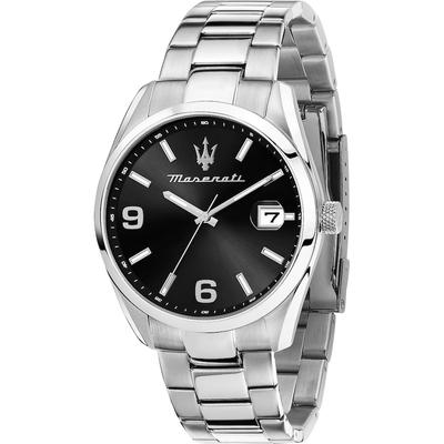Maserati Herrenuhr Edelstahl silber Herren Image