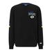 Men's BOSS X NFL Black/Royal Los Angeles Rams Drive Crew Neck Pullover Sweatshirt