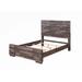 Millwood Pines Adithya Platform Bed Wood in Brown | 54 H x 65 W x 90 D in | Wayfair 1CEDF114861E47DA91A18D531779755F
