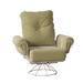 Woodard Terrace Swivel Outdoor Rocking Chair in Gray/Brown | 43 H x 40 W x 39.25 D in | Wayfair 790077-70-50N