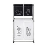 Laundry Hamper 2 Tier Laundry Sorter with 4 Laundry Removable Bags