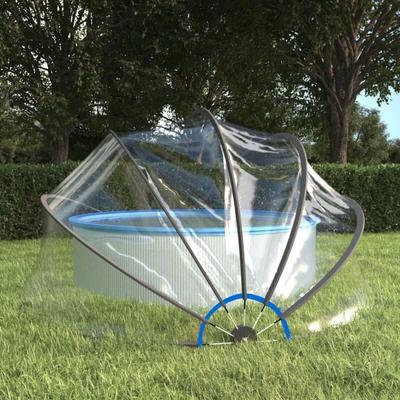 Pool-Kuppel Rund 406x203 cm pvc - Vidaxl Image