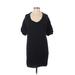 Club Monaco Casual Dress - Shift: Black Dresses - Women's Size 0