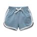 Pimfylm Baby Shorts Baby and Toddler Girls Cartwheel Shorts Blue 2-3 Years