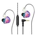 Lomubue Wired Headphone Dynamic Coil HiFi Waterproof Stereo Sound Luxury 3.5mm In-ear Wired Headset Phone Accessories