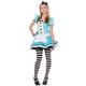 Teen Older Girls Clever Alice 4 Piece Fancy Dress Costume World Book Day Week TV Book Film 10-16 Yrs (14-16 years)