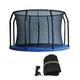 8-14FT Replacement Trampoline Net, Safety Enclosure Net for 6/8 Arches Poles Round Frame Trampolines, Round Trampoline Protective Net for Anti-Fall (NET ONLY),10FT/3.06m/8