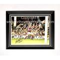 Paulo Di Canio Hand Signed Autograph West Ham United Football Soccer Memorabilia Iconic Goal Photo In Luxury Handmade Wooden Display & Certificates of Authenticity