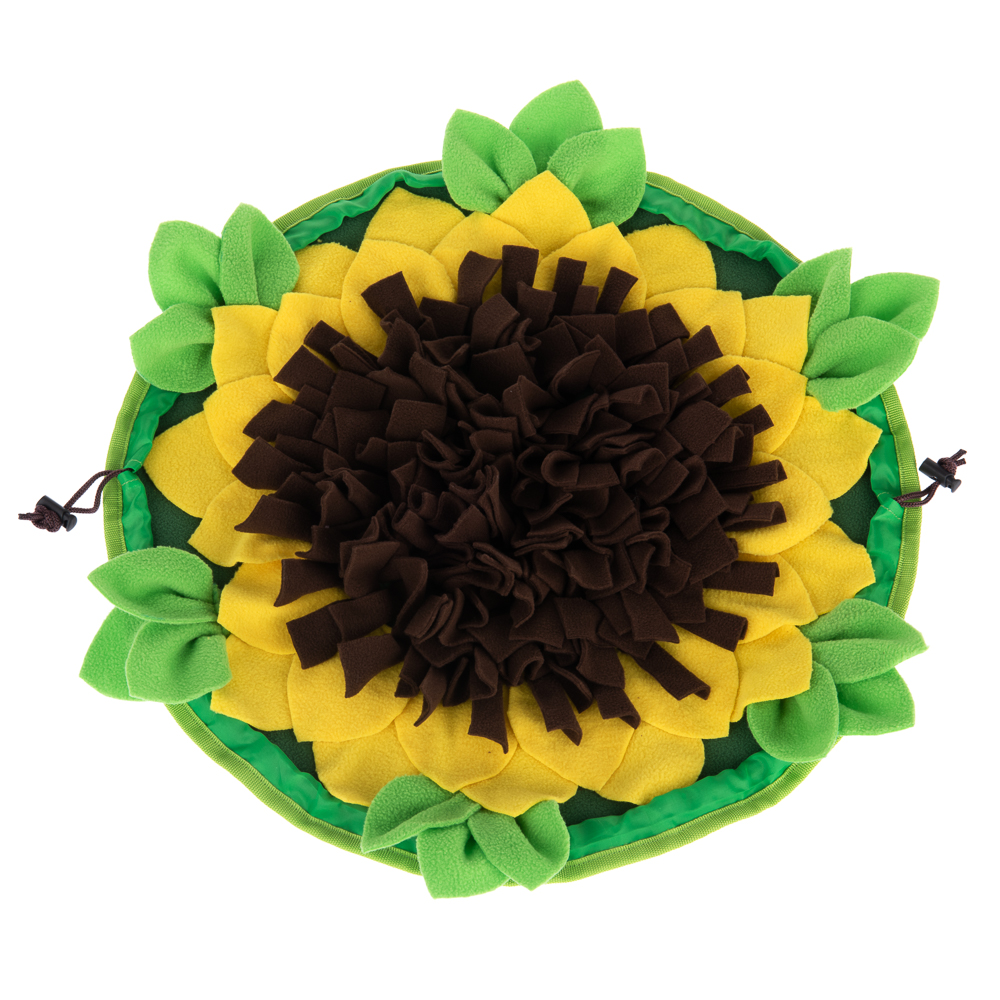 Sniffing Carpet Sunnyflower Ø50cm Dog Toy