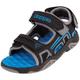 Sandale KAPPA Gr. 27, schwarz (black, blue) Schuhe