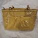 Coach Bags | Coach Medium Yellow Patent Leather Shoulder Bag | Color: Gold/Yellow | Size: Os