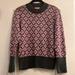 Kate Spade Sweaters | Kate Spade Mainline Spade Flower Turtleneck Sweater | Color: Green/Pink | Size: L