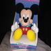 Disney Toys | Mickey Mouse 12 Inch Collector With Suspenders | Color: Black/Red | Size: N/A