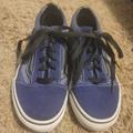 Vans Shoes | Boys Van's Shoes Size 2.5 | Color: Blue | Size: 2.5bb