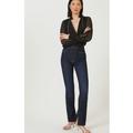 Anthropologie Jeans | Anthropologie Pilcro The Split Straight Jeans New Nwt Dark Wash Size 25 Anthro | Color: Blue | Size: 25