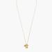 Madewell Jewelry | Madewell Women's Modern Geometry Charm Necklace Style Ae659 | Color: Gold | Size: Os