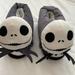 Disney Shoes | Euc Night Before Christmas Jack Skellington Slippers Size Small | Color: Black/White | Size: Small 5/6