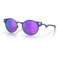 Oakley OO6046 Deadbolt Sunglasses - Men's Matte Navy Frame Prizm Violet Lens 50 OO6046-604610-50