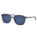 Ray-Ban RB2193 Leonard Sunglasses Transparent Dark Blue Frame Grey Mirror Blue Lens 51 RB2193-6638O4-51