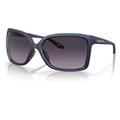 Oakley OO9230 Wildrye Sunglasses - Women's Matte Cyan/Purple Colorshift Frame Prizm Grey Gradient Lens 61 OO9230-923006-61