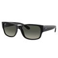 Ray-Ban RB4388 Sunglasses Black Frame Grey Gradient Lens 58 RB4388-601-71-58