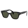 Ray-Ban RB0880S Sunglasses Black Frame Green Lens 52 RB0880S-901-31-52