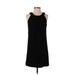 Karen Kane Casual Dress - Shift: Black Solid Dresses - Women's Size Small
