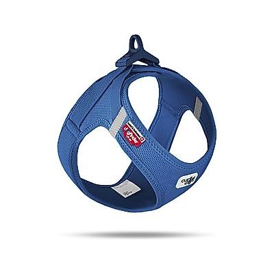 Curli Clasp Vest Air-Mesh Dog Harness, Blue, XX-Small
