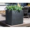 fleur ami »Division Lite« Outdoor Pflanzwürfel concrete anthracite 60x60 cm