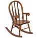 Oak Kid's Bent Feather Rocker