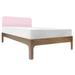 Minimo Kids Bed with Headboard - Twin - Walnut - Nico & Yeye