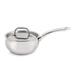 Belly Shape 18/10 SS 1.5 Qt Sauce Pan with SS Lid 6.25"