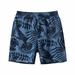 DxhmoneyHX Toddler Baby Boys Summer Pajama Shorts Tropical Leaf Printed Casual Shorts Kids Cotton Soft Sleep Shorts
