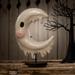 Bethany Lowe Designs Ghostly Moon Paper Mache