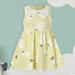 Leesechin Girls Dresses Clearance Toddler Kids Baby Sleeveless Doll Collar Vest Dress Princess Dress