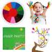 Funny Finger Painting Kit Finger Drawing Toys and Picture Album Kids Washable Finger Paint Set Kids Early Learning Toys Finger Paint for Kids Gifts (13 Colors + Picture Album)