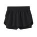 adviicd Girls skirts Baby Clothes Girl s Vintage A-line Printed Pleated Flared Midi Skirt with Pockets Black 14-15 Years