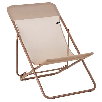Lafuma Maxi Transat Batyline Outdoor Folding Chair, Set of 2