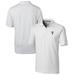 Men's Cutter & Buck White Texas Rangers Forge Pencil Stripe Stretch Polo