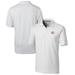 Men's Cutter & Buck White Cincinnati Reds Forge Pencil Stripe Stretch Polo