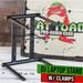 Folding DJ Laptop Stand - Computer Table Top PC Rack Clamp Mount Holder PA Gear