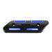 NUOLUX Dirt Bike Muffler Pipe Exhaust Heat Shield Motorcycle Hollowed Heat Insulation Cover Motorcycle Modification (Blue)