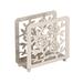 Red Barrel Studio® Standing Napkin Holder Metal in White | 5.15 H x 2.35 W x 4.95 D in | Wayfair EDD9EF0B59D546F2812C0CBF16B51291