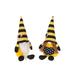 Trinx Giallombardo 2 Piece Honey Bee Gnome Stuffed Holiday Accent Set, Polyester | 9.85 H x 4.75 W x 3.15 D in | Wayfair