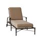 Woodard Delphi 76" Long Reclining Single Chaise w/ Cushion Metal | 22.75 H x 32 W x 76 D in | Outdoor Furniture | Wayfair 850470-48-05A