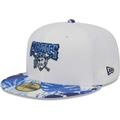 Men's New Era White/Blue Pittsburgh Pirates Flamingo 59FIFTY Fitted Hat