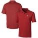 Men's Cutter & Buck Red Texas Rangers Forge Pencil Stripe Stretch Polo