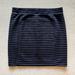 Madewell Skirts | Madewell Striped Skirt | Color: Blue/Gray | Size: M